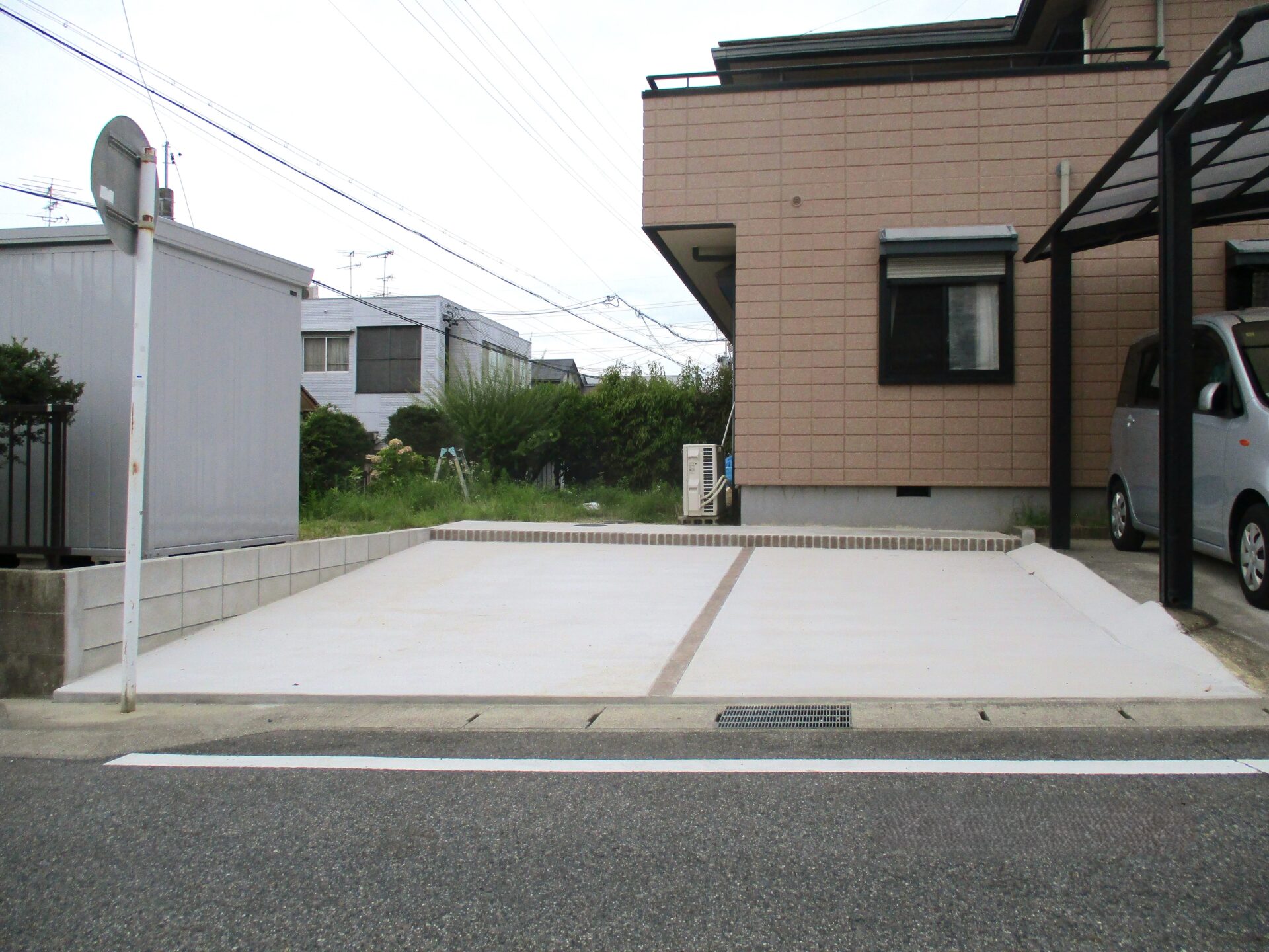 瀬戸市 Ｍ様邸 車庫増設工事　施工前・施工後