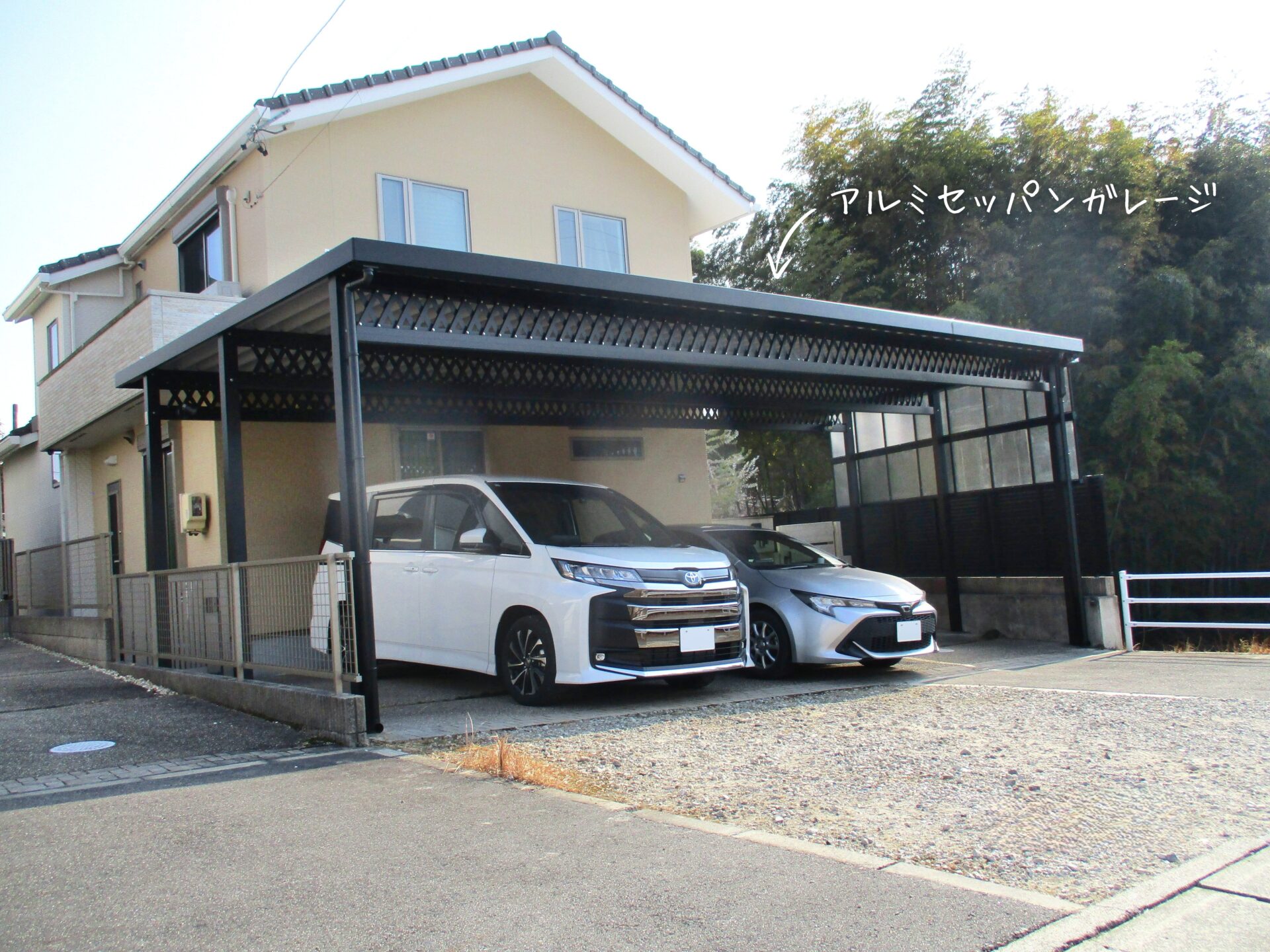 日進市 Ｔ様邸　セッパンガレージ工事