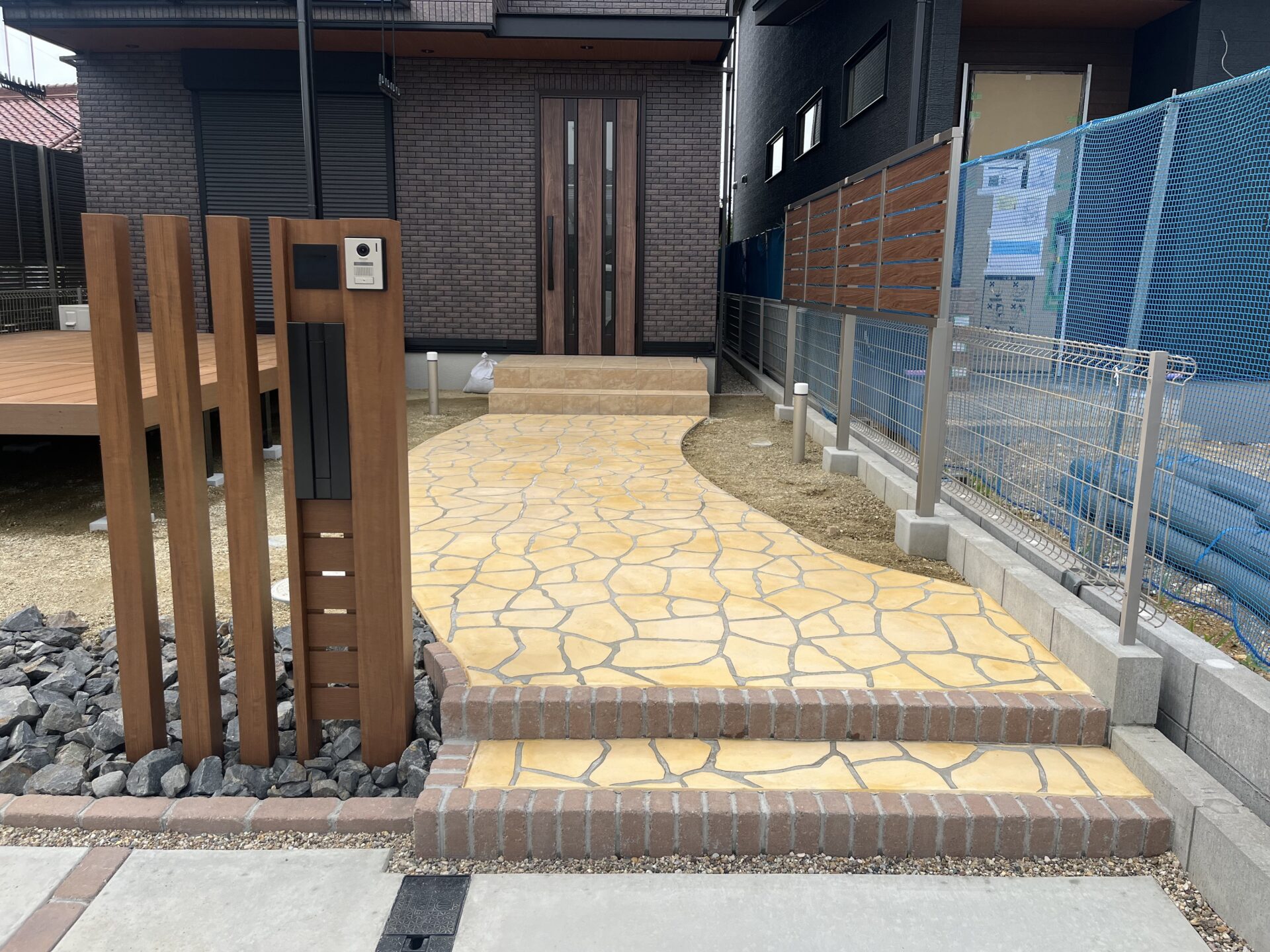 春日井市 Ｋ様邸 新築外構工事